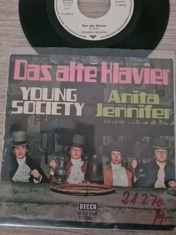 Young Society / Das Alte Klavier/zeldzaam Promo beschikbaar voor biedingen
