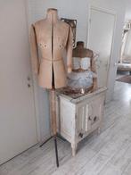 antiek oude antieke oud paspop mannequin buste frans franse, Antiek en Kunst, Ophalen