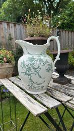 Early 20th century EnglischFloral Ceramic Pitcher by BWM & C, Antiek en Kunst, Antiek | Keramiek en Aardewerk, Ophalen of Verzenden