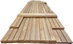 8 m2 sponningdelen geschaafd 2.7x7.0 cm - nr: HP172, Tuin en Terras, Ophalen, Nieuw, Hardhout, 250 cm of meer