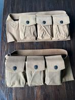 US WO1 M-1918 BAR bandolier left + right, Verzamelen, Ophalen of Verzenden, Landmacht, Amerika, Overige typen