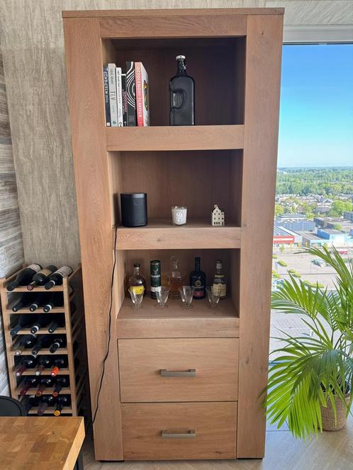 2 massief houten kasten + tv meubel set, Huis en Inrichting, Kasten | Buffetkasten, Zo goed als nieuw, Minder dan 100 cm, 25 tot 50 cm