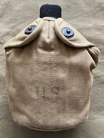 WW2 US Army - Canteen Bottle Cup and Cover 1943 / 1944 beschikbaar voor biedingen