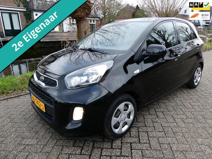 Kia Picanto 1.0 CVVT Comfort Airco 151.000km. 2e eigenaar Ho, Auto's, Kia, Bedrijf, Te koop, Picanto, ABS, Airbags, Airconditioning