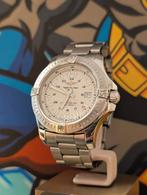 Breitling Colt Quartz 44 witte wijzerplaat, Ophalen of Verzenden, Zo goed als nieuw, Staal, Breitling