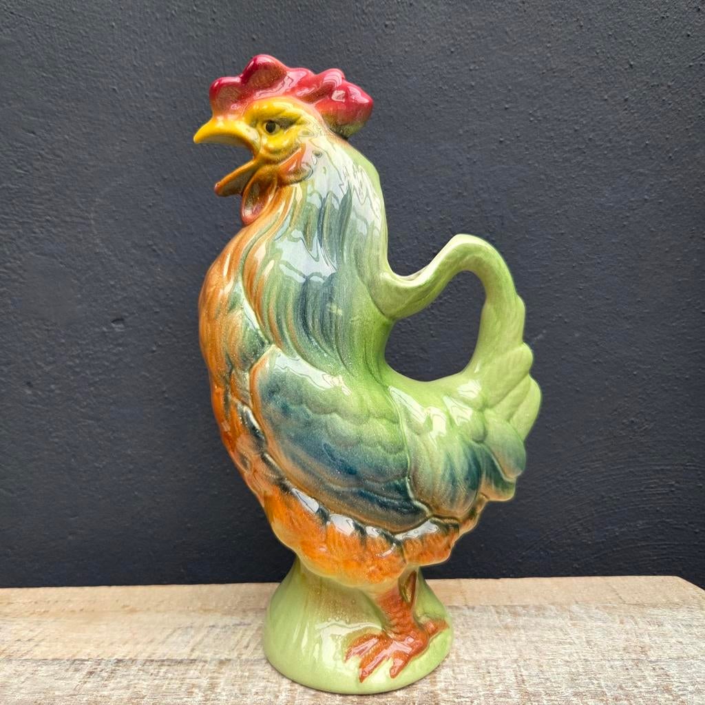 St. Clement Majolica Aardewerk Waterkan - Haan, Antiek en Kunst, Antiek | Keramiek en Aardewerk, Ophalen of Verzenden