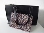 SUPERMOOIE handtas met supermooie details / Emily & Noah, Ophalen of Verzenden, Zo goed als nieuw, Zwart, Handtas
