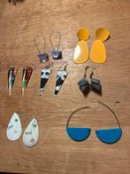 Vintage Oorbellen Set, Overige materialen, Overige kleuren, Ophalen of Verzenden, Hangers