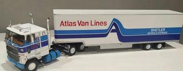 FORD CL 9000 '83  ATLAS verhuizer schaal 1/43 US trucks # 89 beschikbaar voor biedingen