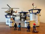 Playmobil City Politiebureau + Heli (6919+6921) COMPLEET, Kinderen en Baby's, Speelgoed | Playmobil, Ophalen of Verzenden, Zo goed als nieuw