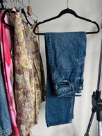 Zara blauwe jeans met studs, Kleding | Dames, Broeken en Pantalons, Maat 38/40 (M), Blauw, Zara, Zara