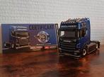 Geelhoed Transport scania wsi, Hobby en Vrije tijd, Modelauto's | 1:50, Ophalen of Verzenden, Nieuw, Bus of Vrachtwagen, Wsi