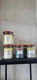 ️ WoodWick kaarsen Medium – Warm Wool, Evening Onyx & Line, Huis en Inrichting, Woonaccessoires | Kandelaars en Kaarsen, Overige materialen