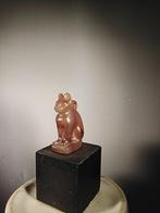 Egyptische carneool kat amulet, Antiek en Kunst, Ophalen of Verzenden