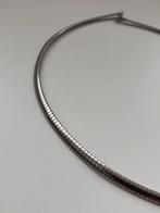 Sterling zilveren Omega halsketting, Ophalen of Verzenden, Zo goed als nieuw