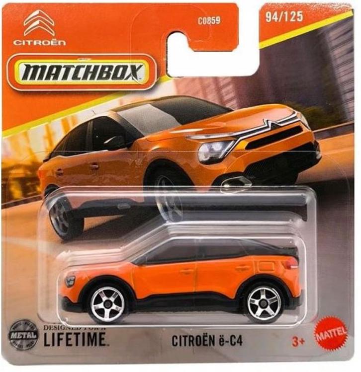 Matchbox Citroën ë-C4, Kinderen en Baby's, Speelgoed | Speelgoedvoertuigen, Nieuw, Ophalen of Verzenden