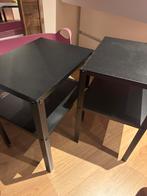 2 IKEA Knarrevik Nachtkastjes, Huis en Inrichting, 45 tot 60 cm, Minder dan 55 cm, Gebruikt, Metaal of Aluminium