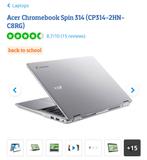 ACER Chromebook R13, Computers en Software, Chromebooks, Ophalen, 4 GB of minder, 13 inch, Touchscreen