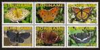 Suriname 1431/6 postfris Vlinders 2007, Postzegels en Munten, Postzegels | Suriname, Ophalen of Verzenden, Postfris
