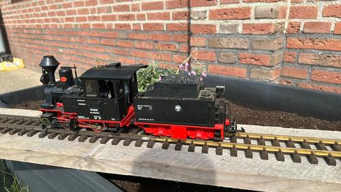LGB  Lokomotief met tender nr 2015, Hobby en Vrije tijd, Modeltreinen | Overige schalen, Gebruikt, Locomotief, Gelijkstroom, LGB