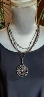 Vintage Swarovski  ketting, met parels en Swarovski kristal,, Verzamelen, Swarovski, Ophalen of Verzenden, Zo goed als nieuw, Sieraad of Horloge