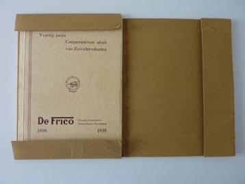 1938 FRICO 40 jaar bestaan Nieuw boek Foto's Zuivelfabrieken beschikbaar voor biedingen