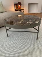 Ferm Living Marmer Salontafel, Huis en Inrichting, Ophalen, 50 tot 100 cm, Rond, Scandinavisch