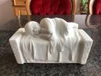Beeld, baby, slapen, kindje, Marbell, Stone Art, vintage, Antiek en Kunst, Ophalen