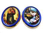 2 Meesterwerken op porselein naar Raffaël Madonna BRADEX, Ophalen of Verzenden