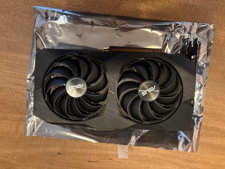 ASUS RX 5500 XT DUAL EVO 8GB OC, Computers en Software, Videokaarten, Gebruikt, AMD, PCI-Express 4.0, GDDR6, HDMI, Ophalen of Verzenden