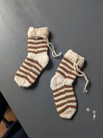 Handgemaakte wollen babysokjes - Nieuw!, Kinderen en Baby's, Babykleding | Schoentjes en Sokjes, Jongetje of Meisje, Handgemaakt