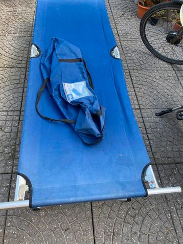 Veldbed stretcher opvouwbar bed ligbed afm2 mtr 64 cm h40 cm beschikbaar voor biedingen