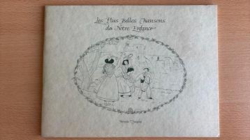 Franse kinderliedjes boekje met tekst en muziek beschikbaar voor biedingen