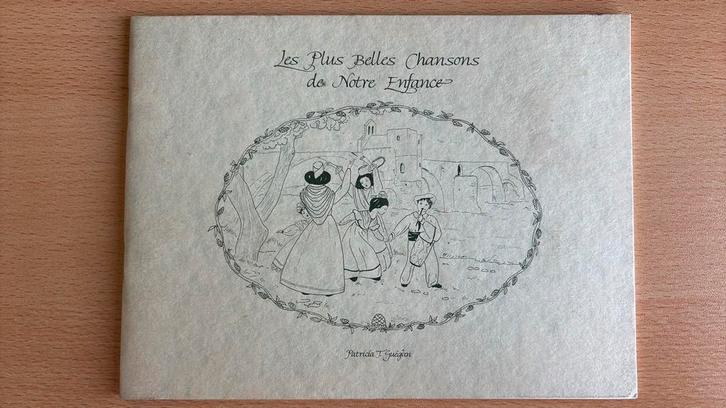 Franse kinderliedjes boekje met tekst en muziek, Muziek en Instrumenten, Bladmuziek, Gebruikt, Thema, Populair, Zang, Ophalen of Verzenden