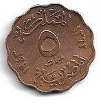 Egypte 5 Mil. 1943, Ophalen of Verzenden, Egypte