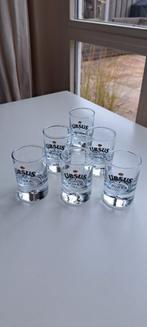 6 URSUS Vodka Shotglaasjes - Nieuwstaat!, Ophalen of Verzenden, Nieuw, Borrel- of Shotglas