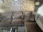 Teruil velvet velours hoekbank, Huis en Inrichting, Banken | Complete zithoeken, Ophalen, Gebruikt, Stof