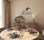 Interieursticker wandtekst This is kitchen is seasoned, The River House, Info@theriverhouse.nl, https://theriverhouse.nl, Nieuw