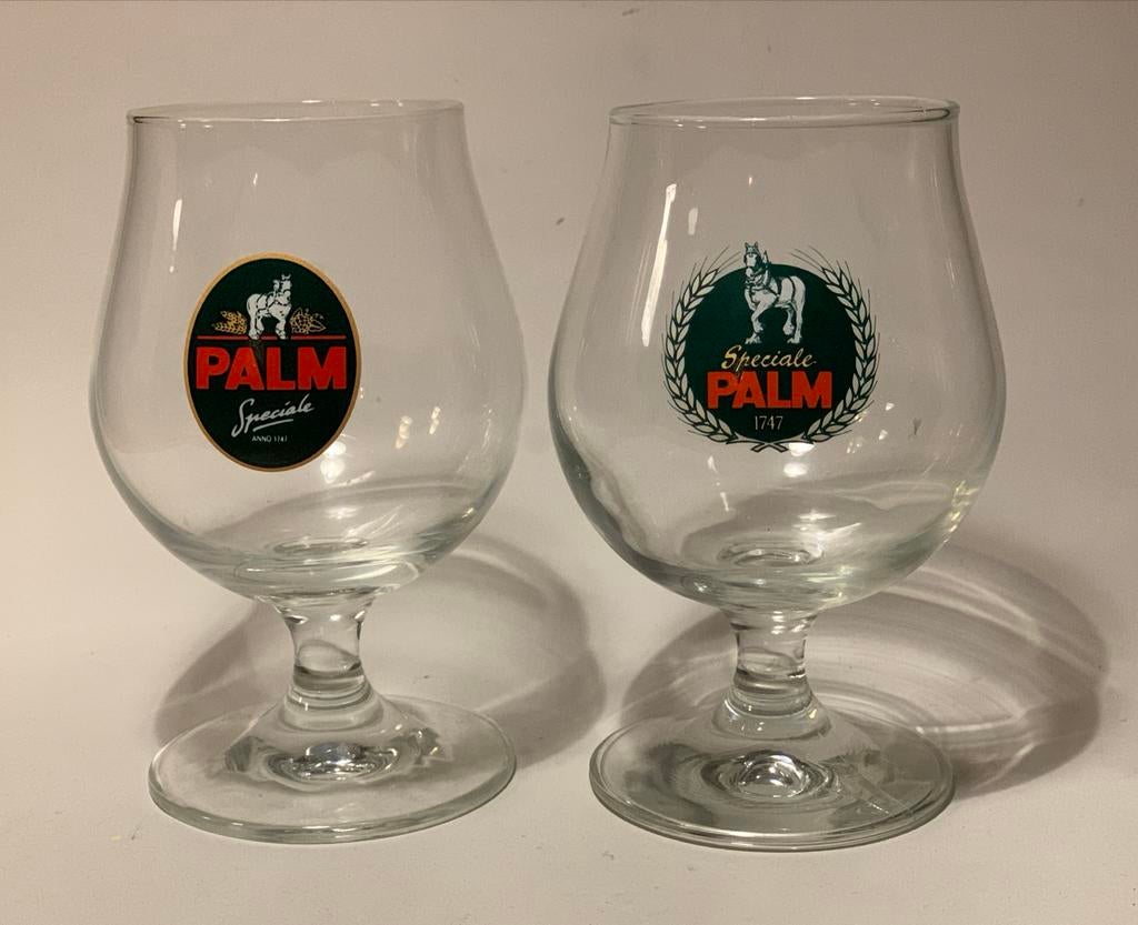 Palm Bierglazen bierglas bier 2 verschillende