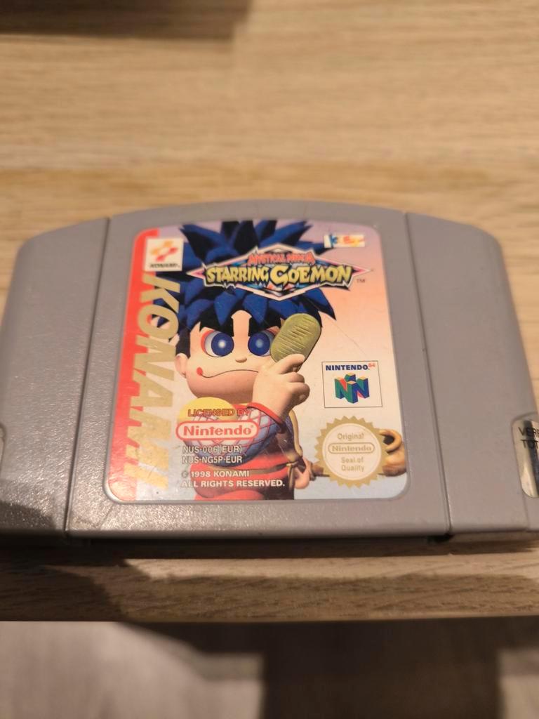 ≥ Mystical Ninja Starring Goemon N64 - Losse Cassette — Games