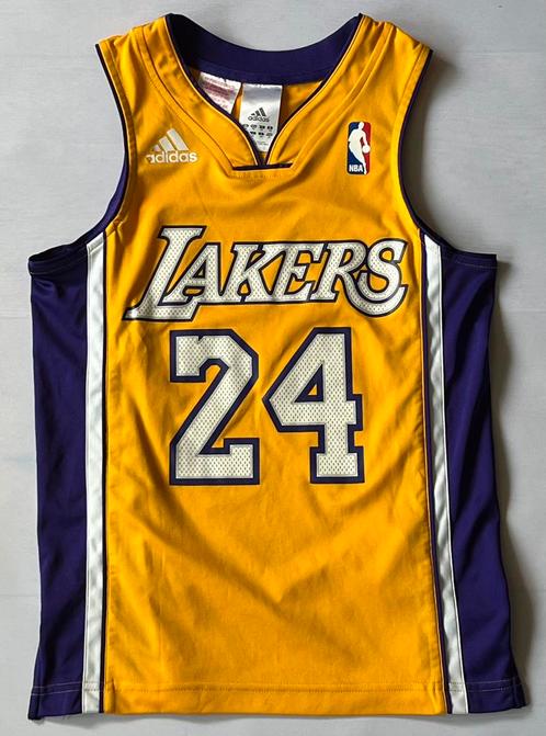 Adidas LA Lakers Kobe Bryant basketbal jersey. Maat 128., Sport en Fitness, Basketbal, Zo goed als nieuw, Kleding, Ophalen of Verzenden