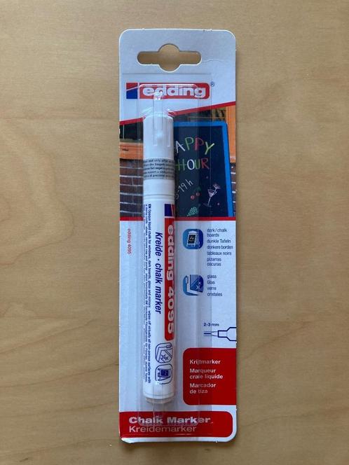 Krijtstift Edding - Chalk marker, Hobby en Vrije tijd, Tekenen, Nieuw, Ophalen of Verzenden