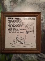 Tegeltje : van poes tot baas., Ophalen of Verzenden