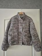YAYA bouclé jas met franjes/opstaande kraag, collectie 2025, Kleding | Dames, Jassen | Winter, Overige kleuren, Maat 42/44 (L)
