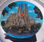 Spaanse prachtige sierbord op standaard, Ophalen of Verzenden