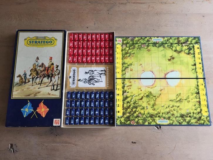 spel Stratego vintage, Hobby en Vrije tijd, Gezelschapsspellen | Bordspellen, Gebruikt, Een of twee spelers, Ophalen of Verzenden