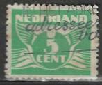 Nederland 1941 - Yvert 370 - Vliegende duif (ST), Postzegels en Munten, Postzegels | Nederland, Verzenden, Gestempeld