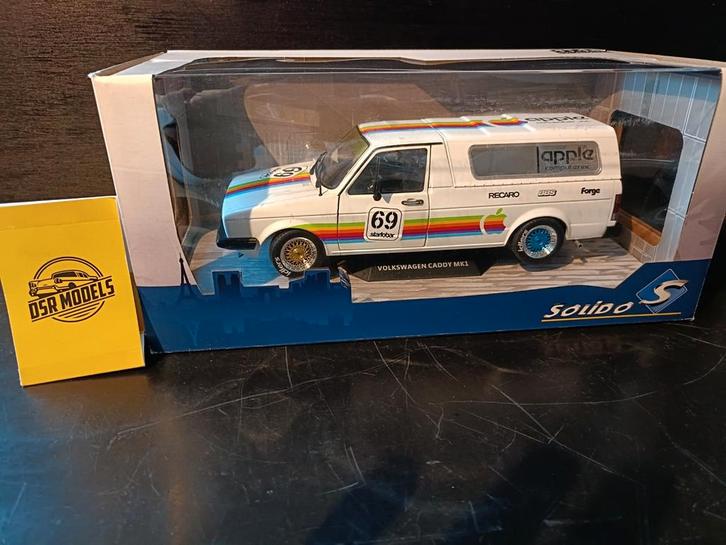 1:18 Volkswagen Caddy MKI Computer Costum, Hobby en Vrije tijd, Modelauto's | 1:18, Nieuw, Auto, Solido, Ophalen of Verzenden
