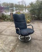 Vintage Smedsta IKEA draai fauteuil/ loungestoel, Verzenden, Vintage, 75 tot 100 cm, Zo goed als nieuw