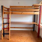 Hoogslaper met bureau of stapelbed, Ophalen, Gebruikt, 90 cm, Eenpersoons